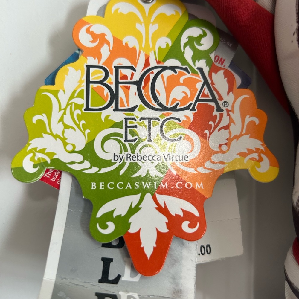 Brand new large Becca bathing suit. Purchased at Dillards with tags - Picture 2 of 3